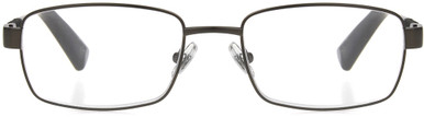 Men's Rectangle Reading Glasses In Gunmetal By Foster Grant - Ti-Tech Dark Gunmetal - +2.00