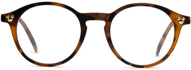 Unisex Round Reading Glasses In Tortoise By Foster Grant - Wonder - +1.25