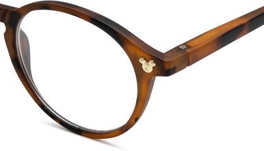 Unisex Round Reading Glasses In Tortoise By Foster Grant - Wonder - +2.00