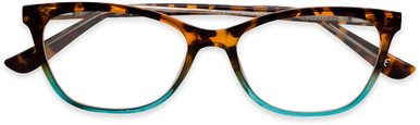 Women's Cat Eye Blue Light Glasses In Black By Foster Grant - Teresa Multi Focus™ Blue - +2.75