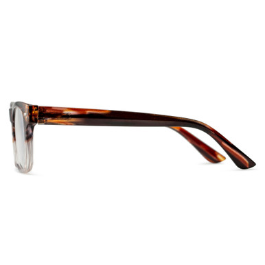 Men's Square Reading Glasses In Tortoise By Foster Grant - Bayview - +2.00