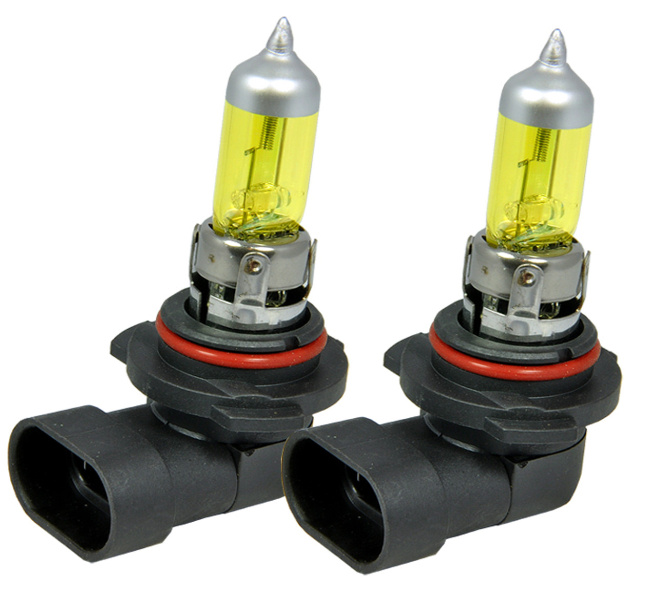 ICBEAMER 1 Pair H4 9003/HB2 12V 100W Direct Replace For Auto Vehicle  Factory Halogen Light Bulbs [Color: Super White]