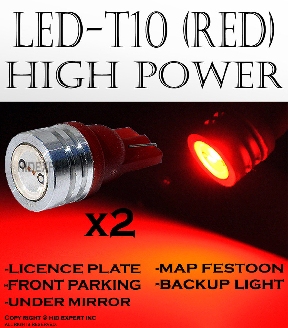 12v 501 3w Osram LED Bulb – Custom LED -Automotive LED, HID