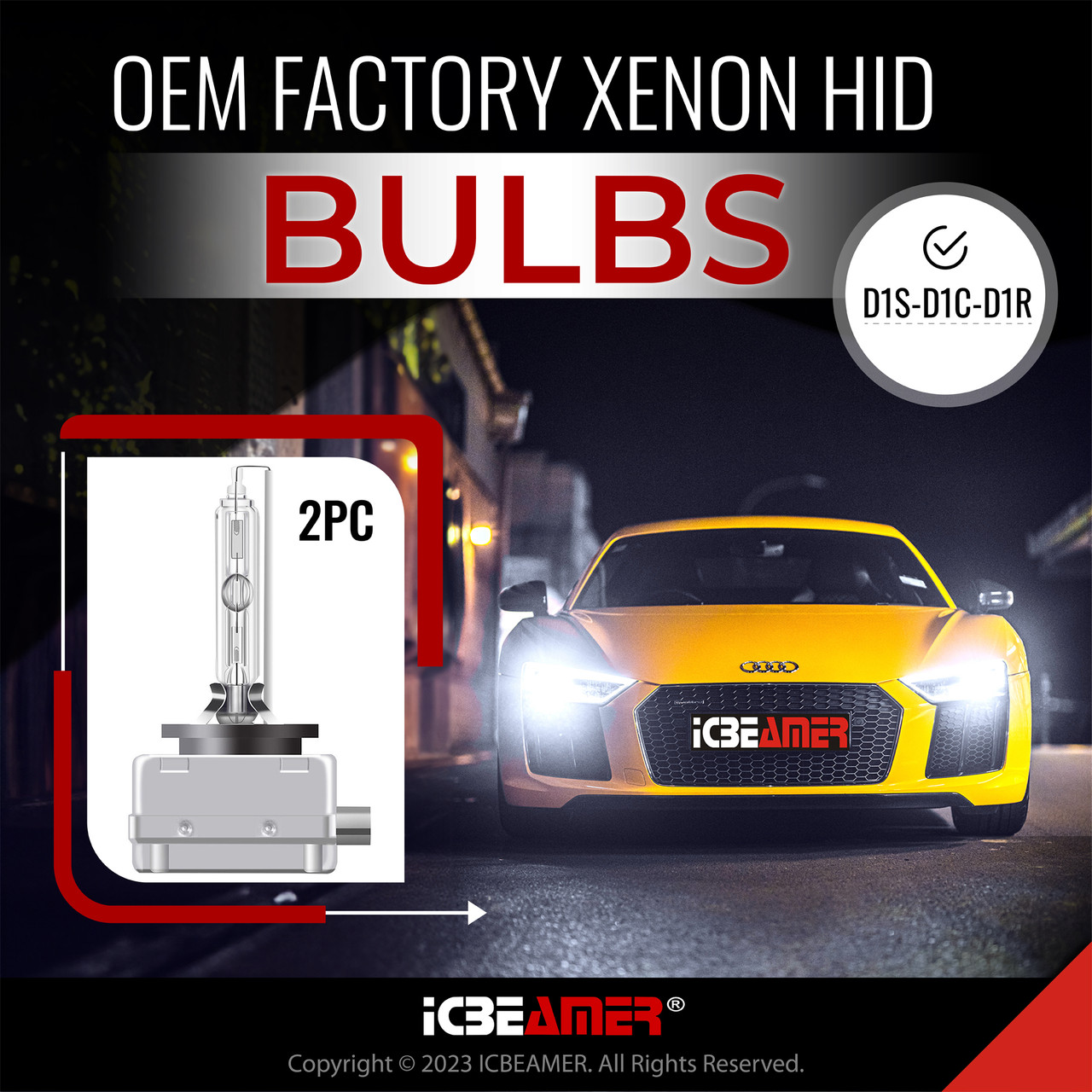 D1S Bulb - Factory Xenon HID Series