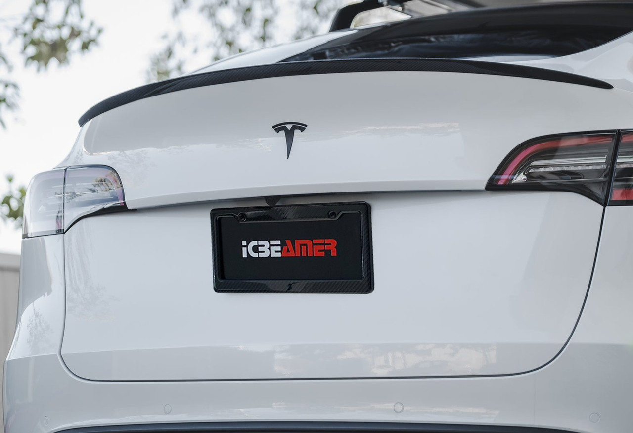 Carbon Fiber Spoiler For Tesla Model Y 2020-2022 Car Rear Trunk