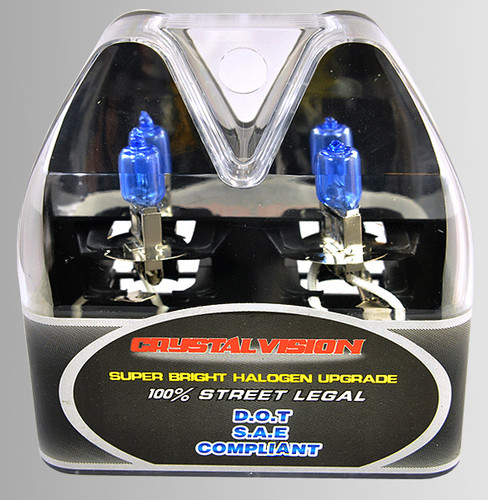 H3 100W Direct Replace Auto Vehicle Factory Halogen Light Bulbs Lamps [Color: Super White] w/ Factory M-box by ICBEAMER