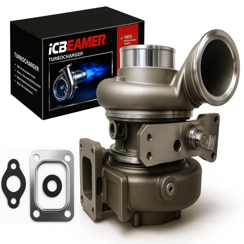 HE400VG Turbocharger Turbo Can Fit Cummins ISB 6.7L Diesel 2007-2012 | Replacement for 2837238 2837239 2842458 2842459 2881949 288194900 288194900H 288194900HX 2881949H | Variable Geometry Turbo with Gaskets by ICBEAMER