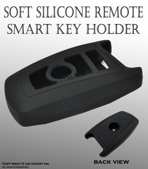 BRZ 45 CARBON FIBER STYLE K01 BMW Remote Smart Key Soft Silicone Key Case Holder A251