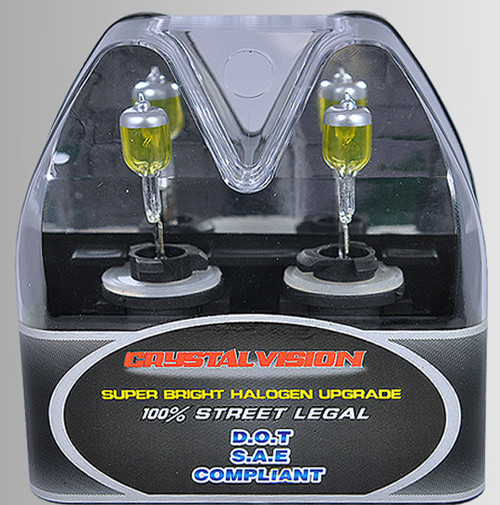 ICBEAMER 880 884 885 890 893 899 12V 27W Direct Replacement for Auto Factory Halogen Fog Light Bulbs [Color: Yellow]