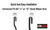 22" (558mm) ALL SEASON U or J Hook BRACKETLESS WINDSHIELD WIPER BLADES A136