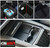 ICBEAMER Carbon Fiber Pattern Center Console Organizer, Storage Box Coins Cup Holder Fit:Tesla Model S/Model X 2016~2021