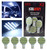 JDM x10 T10/ 921/ 194/ 168 RV Trailer Interior 12V White LED Light Bulbs 24 SMD
