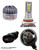 ICBEAMER 9005 HB3 Canbus COB LED Replace Halogen bulbs 3 colors in 1 Bulb 6000K White 10000K 30000K Dark Blue Headlight