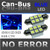 Canbus Doom Light 42 mm Interior or License Plate Light 6 LED Color Blue A403