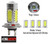 LED H7 High Beam/ Fog Light, ICBEAMER 2 pcs H7 12V 11W Newest Version 3570 COB Chips Projector Lens White 6000K Bulbs
