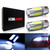 ICBEAMER Bright White 1156 4014 1156 1141 1003 7506 LED 11W Bulbs For Backup Reverse Lights,Xenon White(Pack of 2 pcs)