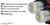 ICBEAMER for BMW E39 E53 E60 E61 E63 E64 E65 E66 E87 LED 12V 6W White Angel Eyes Halo Light Bulbs Lamps Can Replace OEM Factory Light Bulbs [Pack of 2 pcs]