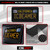 ICBEAMER Black Carbon Fiber Surface Custom License Plate Frame Tag Snap Fit Front Rear Auto Car Truck [Come With 2 pcs]