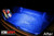 ICBEAMER 12" Blue 18 SMDs 2835 LED Strip Light Universal Fit Car Trunk Cargo Area or Interior Illumination