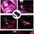 ICBEAMER Type C Adapters Atmosphere Light, [Color: Purple] Universal Interface Plug-In Miniature Night light LED USB Car Interior Trunk Ambient