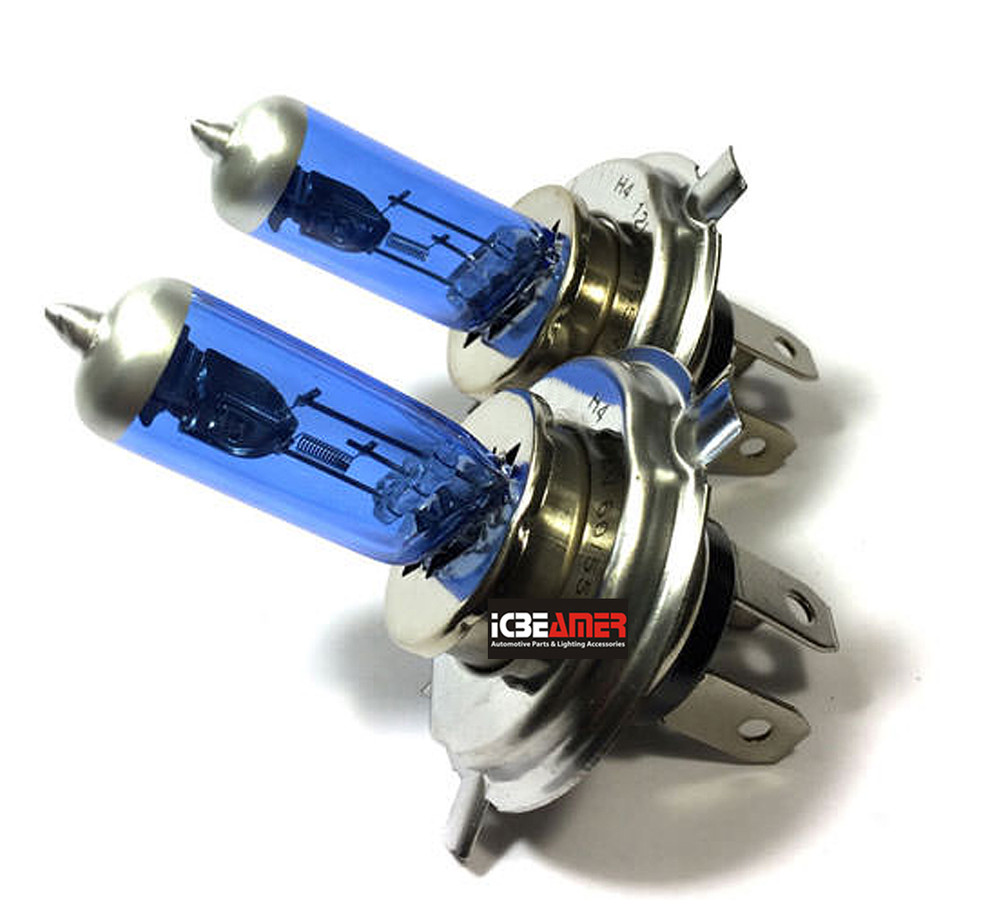 H4 9003 HB2 Xenon Halogen Bulbs 60/55w – 5000K Bright White Headlight 2-Pack