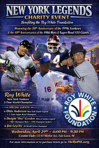 NEW YORK LEGENDS CHARITY-ANNIVERSARY EVENT