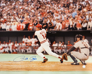 Pete Rose Autographed 16x20 Photo Cincinnati Reds PR Holo