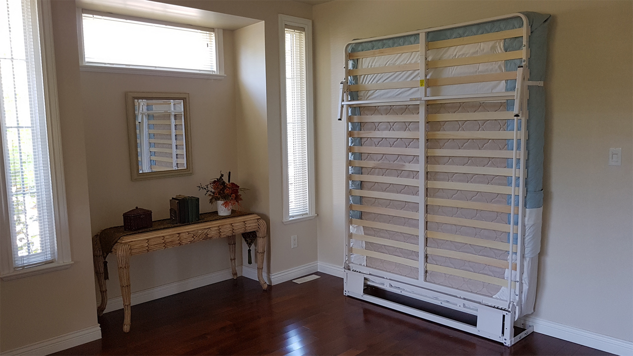 murphy bed next bed closed