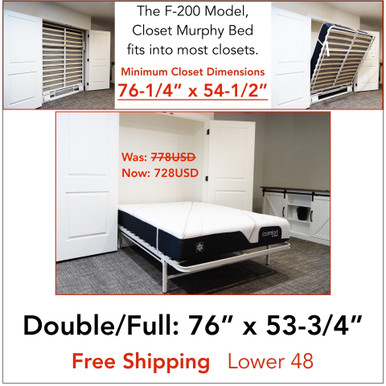 ベッドフレーム New Bed matress double size F-200_D_688__40402.1764134488.