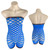 BLACK RAINBOW LV" PUT U TO SLEEP " BLUE FISHNET