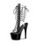 7 Inch Summer Transparent Thin High Heel Boots