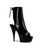 6 Inch (15cm) Bare Heel Back Lacing Club Pole Dancing Ankle Boots