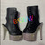 6 Inch Inch Back Lace-Up Ankle Boots
