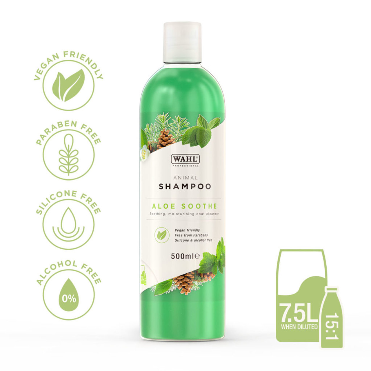 アルパカ Wahl Aloe Soothe Shampoo - Castlelack Canine Products
