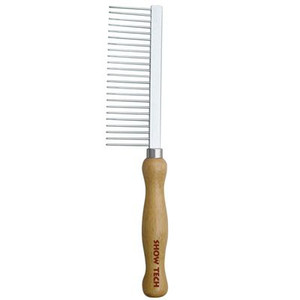 Show Tech Pro Wooden Handle Comb Coarse