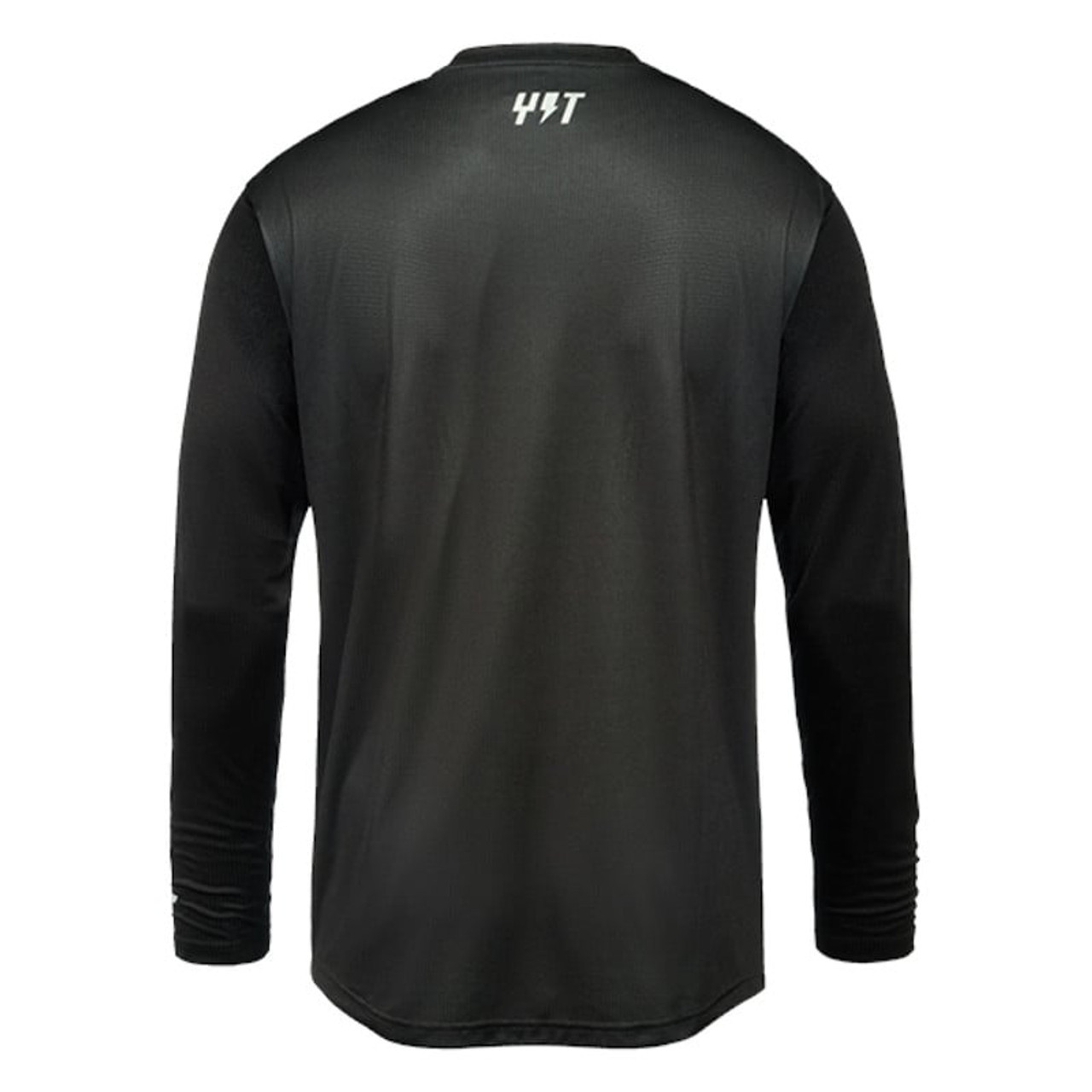 Y's RY JERSEY ROUND NECK LONG SLEEVE T 黒 Y's RY JERSEY ROUND NECK LONG SLEEVE T 黒Long-sleeved jersey t