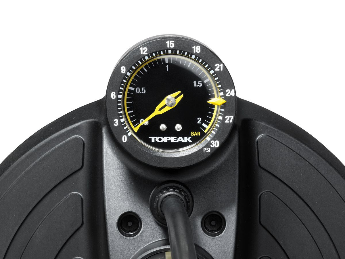 Topeak Joeblow Fat 30psi Floor Pump for Fat Bikes and Low Pressure