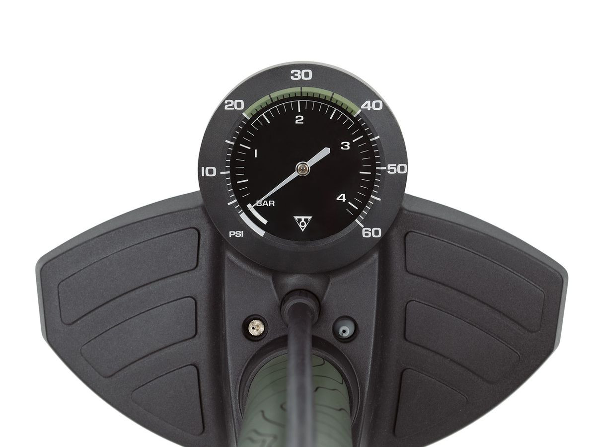 Topeak Joeblow Mountain 60psi High Volume Floor Pump for MTB DAY