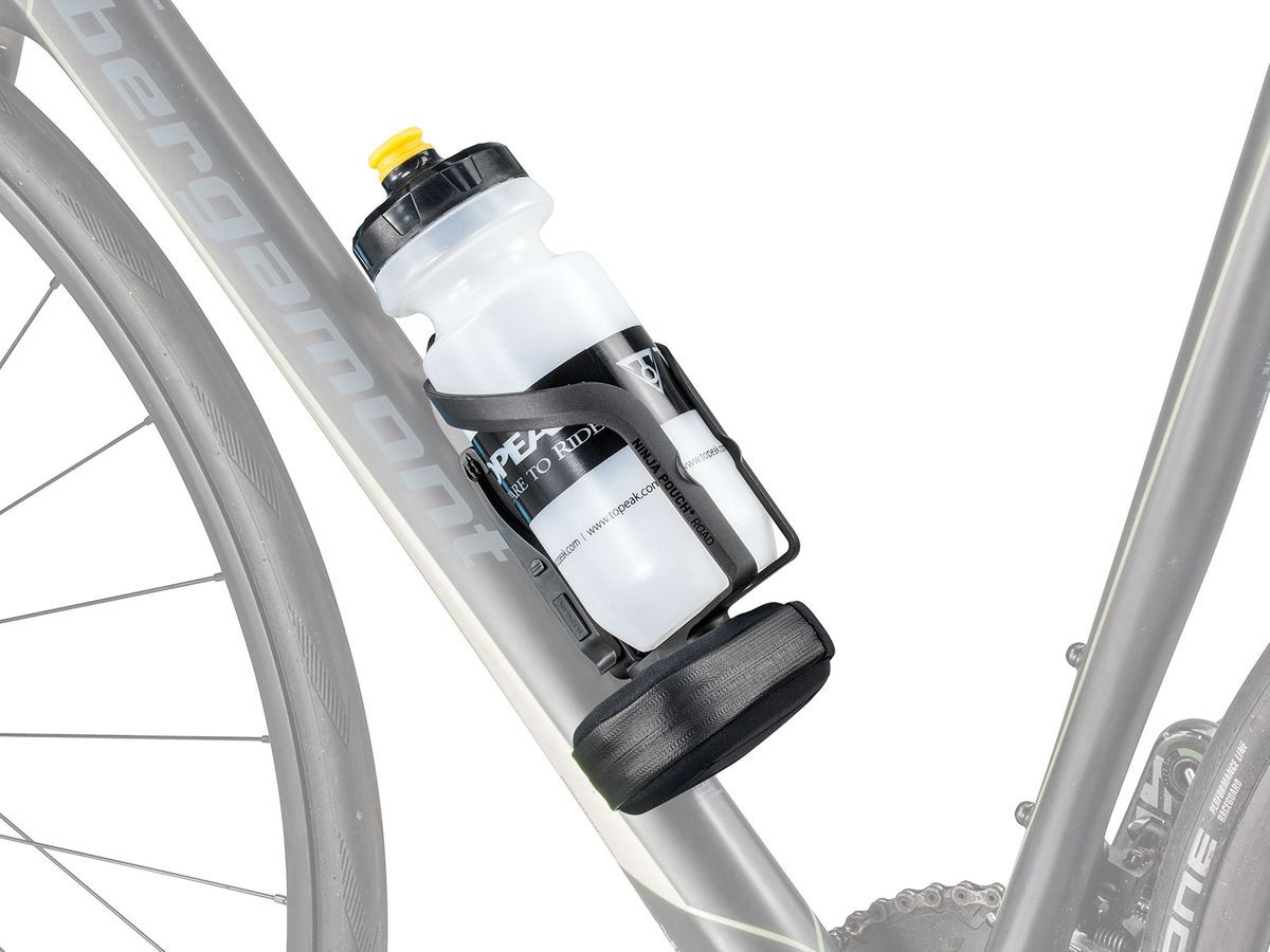 Topeak Ninja Cage Plus with Road Spare Tube Pouch Integrated