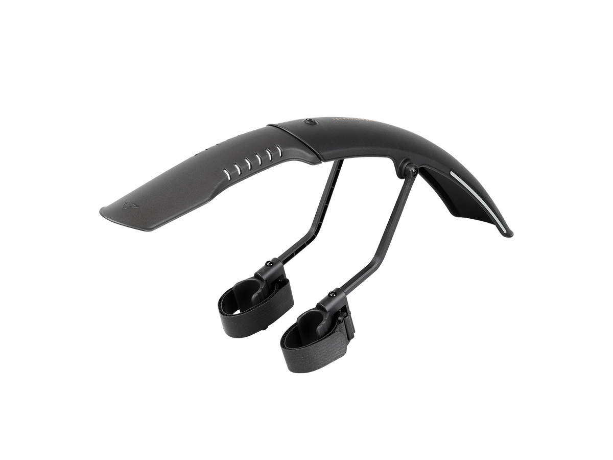 Topeak Tetrafender G1/G2 Garde-Boue Bicolore – Montage Rapide Velcro, Protection Éclaboussures, Réfléchissant 3M