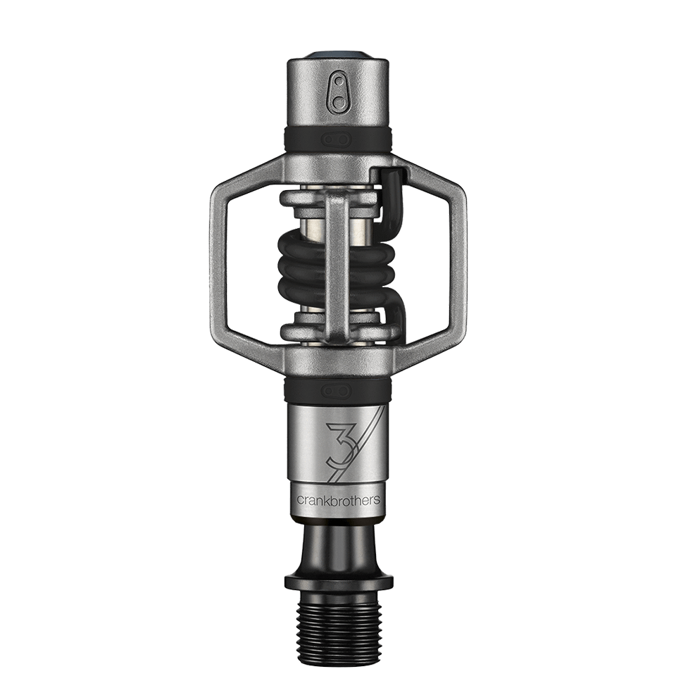 Crankbrothers Pedals Clip MTB Eggbeater Silver Black