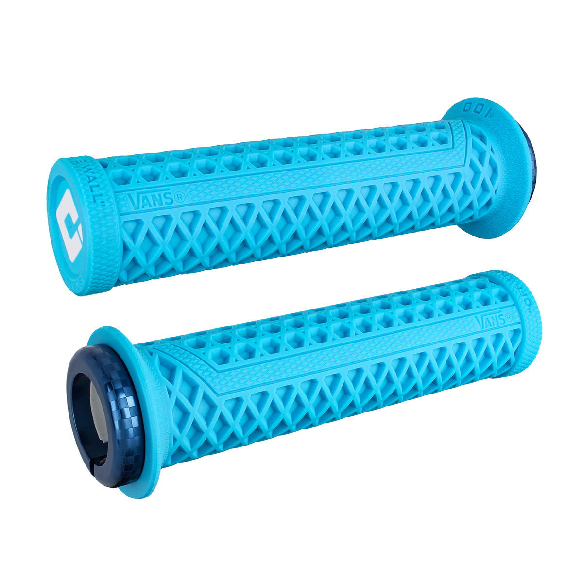 ODI Vans Lock-On MTB Grips Light Blue