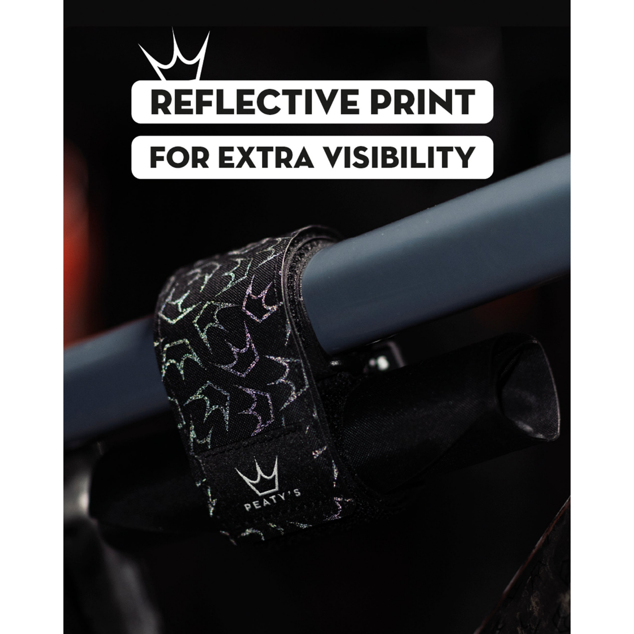 Bolsa De Herramientas Para Cuadro De Bicicleta Peaty's Holdfast Trail Tool Wrap - Impermeable, Con Cierre Y Reflectante