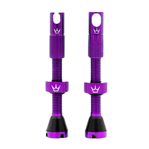 Peatys Tubeless Valves MK2  x Chris King 42mm Violet Peatys Tubeless Valves MK2  x Chris King 42mm Violet
