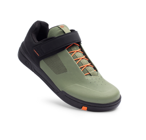Crankbrothers Shoes Stamp Speedlace Green / Orange - Black outsole Crankbrothers Shoes Stamp Speedlace Green / Orange - Black outsole