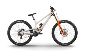 YT TUES 29 Core 4 Downhill MTB Carbon Shell White YT TUES 29 Core 4 Downhill MTB Carbon Shell White