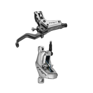 TRP DH-R EVO PRO HD-M9040 Disc Brake and Lever Hydraulic Post Mount Polished Grey TRP DH-R EVO PRO HD-M9040 Disc Brake and Lever Hydraulic Post Mount Polished Grey