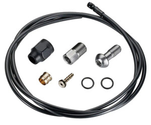 TRP HYDRAULIC HOSE KIT WITH BANJO BLACK (2000mm, Ø5.0mm) TRP HYDRAULIC HOSE KIT WITH BANJO BLACK (2000mm, Ø5.0mm)