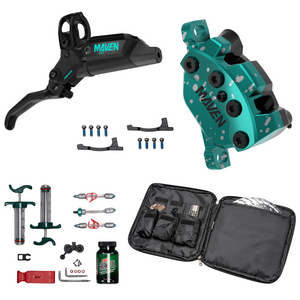 sram-maven-ultimate-teal-splatter-expert-brakes-kit