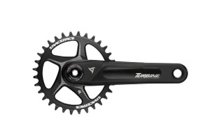 Race Face Turbine Crankset 136 Spindle Black (Arm Length: 160mm, 165mm, 170mm)